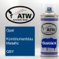 Preview: Opel, Kornblumenblau Metallic, GBY: 400ml Sprühdose, von ATW Autoteile West.